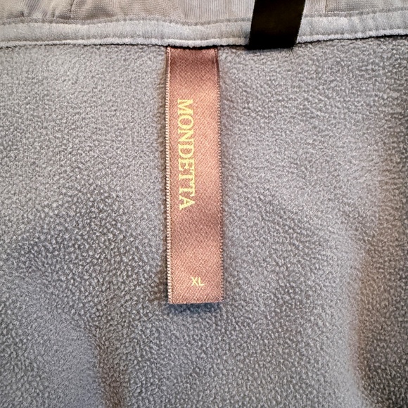 Mondetta XL Zip-Up Hoodie — Dusty Blue — Cozy Drawstring Hood - Picture 6 of 7